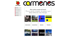 Desktop Screenshot of carmenes.caha.es