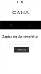 Mobile Screenshot of caha.pl